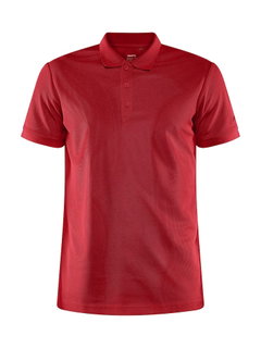 Craft Sport-Polo Core Unify (funktionelles Recyclingpolyester) rot Herren